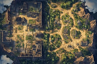 draw a custom map for fantasy maps