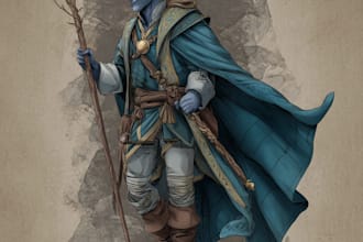 dnd character art and dnd character art