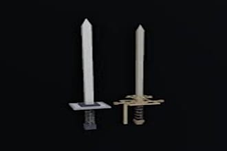 do game ready 3d roblox weapons, swords, guns, and props for roblox studio