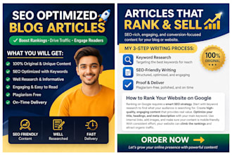 write SEO blog articles