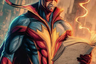 illustrate your comic book story professionally