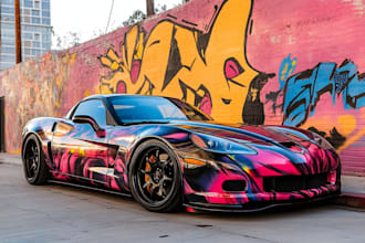 car wrap, truck wrap, van wrap design