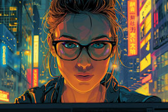 create a professional comic for startups, game or publishers
