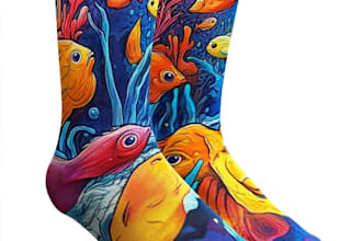 design custom and unique socks design