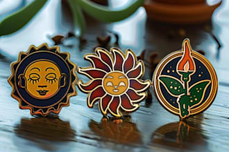 make unique custom enamel pin design