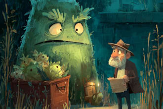 draw background illustrations for your animation or game