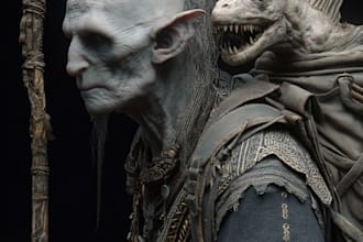 fantasy horror and fantasy horror character
