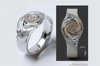 design jewelry watch concept