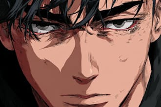 draw anime, manga or game characters