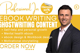 ghostwrite bestselling ebook for mental health self help ebook personal growth