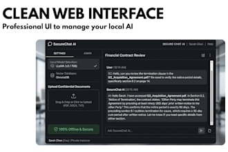 build a secure, private ai chatbot using local llms and rag