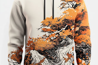 design a streetwear clothing graphic tshirt , hoodie design