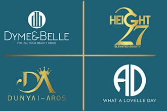 do professional beauty, skincare, cosmetic logo with branding