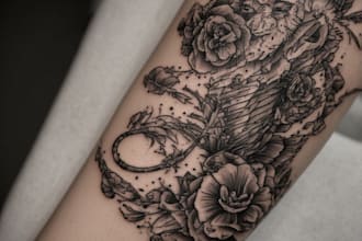 design professional creative tattoo design
