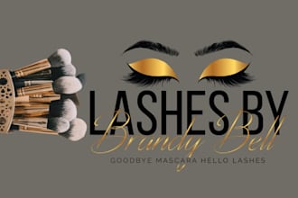 design creative beauty skincare, cosmetic logo with branding