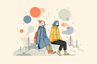 draw simple doodle illustration