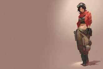 draw epic sci fi characters cyberpunk aliens and futuristic