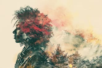 design professional album cover art for you