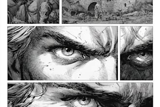 draw a comic book comic book page artist graphic novel