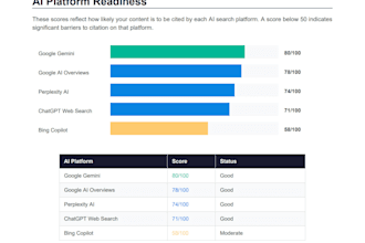 deliver a SEO and GEO audit report for your website