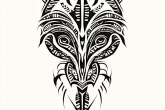 make  your custom tribal tattoo