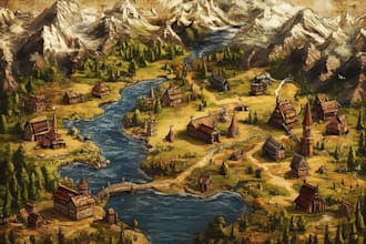 make your map into fantasy map