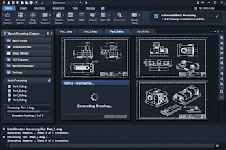 develop autocad plugin lisp dotnet automation tool cad workflow system