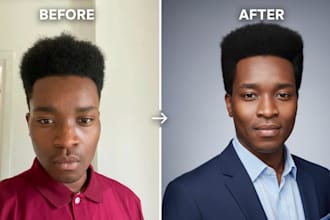 turn your selfie into a professional headshot