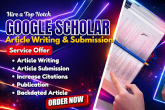 write and publish your research in scopus q1 q4, google scholar indexed journals