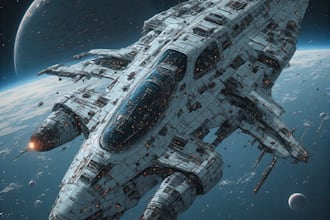 draw you sci fi and spaceship design