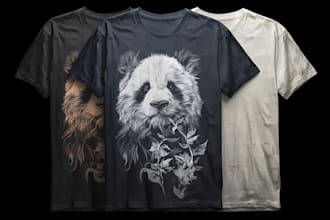 create animal tshirt designs