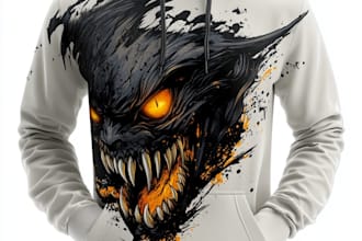 do custom hoodie design or clothing design