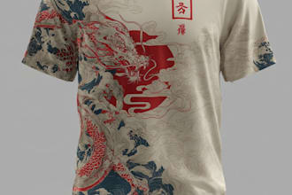 do japanese t shirt design