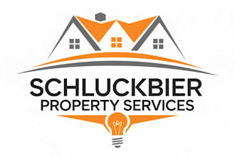 create a modern logo for property management business