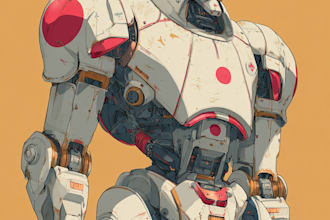 high quality robot, mecha concepts