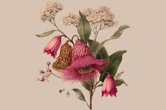 craft captivating fungi and botanical art