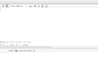 write sql queries and fix database issues