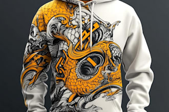 design awesome unique artwork for tshirts and merchandise