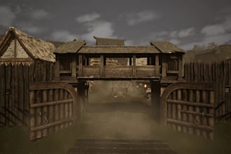 develop open world maps with terrain lighting and level design for unity and ue5