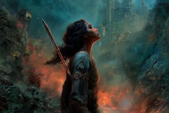 do fantasy book cover, thriller book cover design