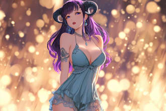create anime, manga art sfw or nsfw