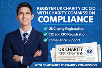 uk charity cic,cio with charity commission compliance