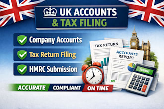 prepare UK company accounts and tax return