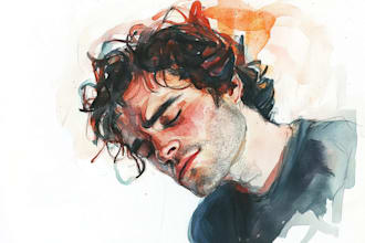 design a watercolor illustration