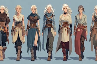 draw your dnd rpg character
