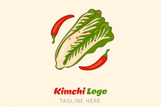 create a clean logo for vegetable shop and organic farm