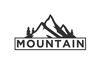 design a modern mountain logo for your brand