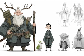 design a concept art character or object