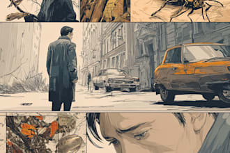 draw superheroes and comic style illustrations
