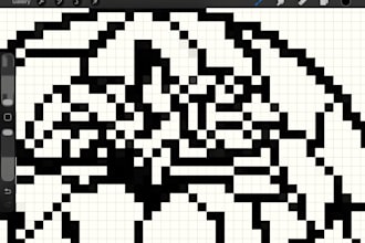 create a pixel pattern for crafting